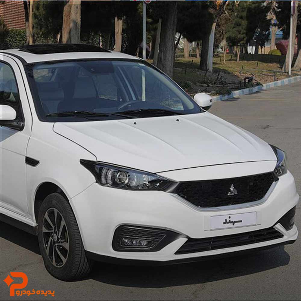 نمای جلو سهند اتومات نمای جلو سهند اتومات